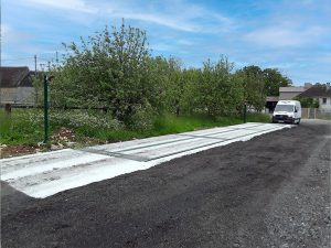 Pont-bascule Métallo-béton hors-sol 18 m - Exploitation agricole - Seine et Marne (77)