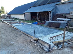 Pont-bascule Métallo-béton hors-sol 18 m - exploitation agricole - Eure-et-Loir (28)